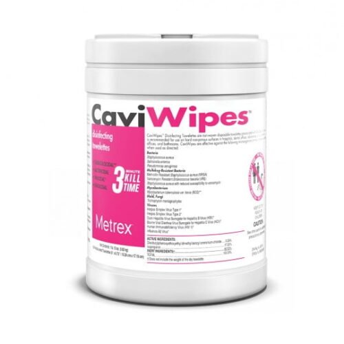 Caviwipes Disinfectant 160 sheets/tub 6 x 7