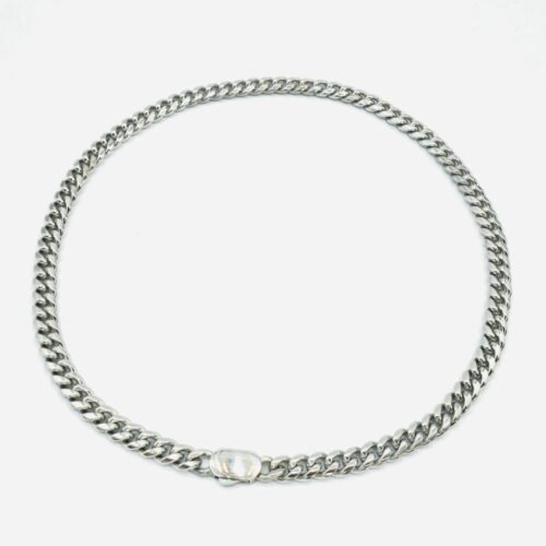 CUBAN LINK NECKLACE (SILVER) 8MM