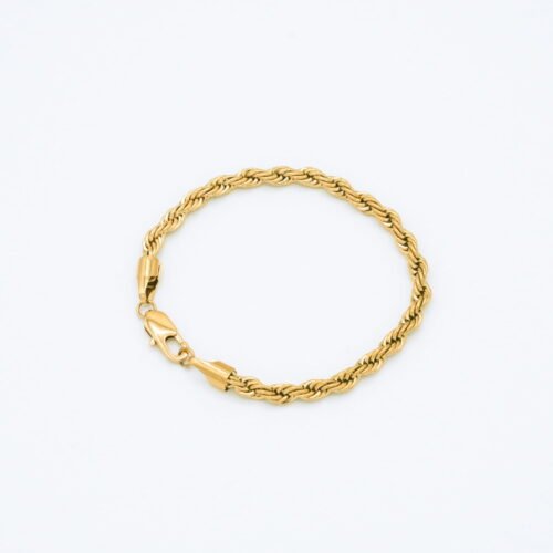 Twisted Rope (Gold) 3MM