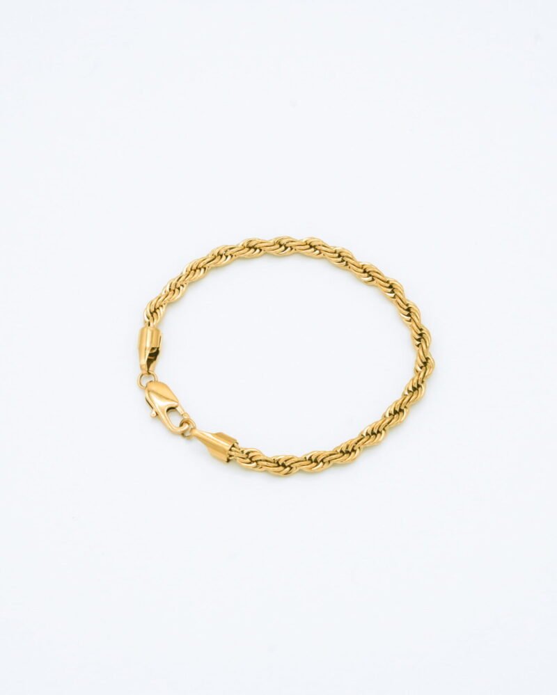 Twisted Rope (Gold) 3MM