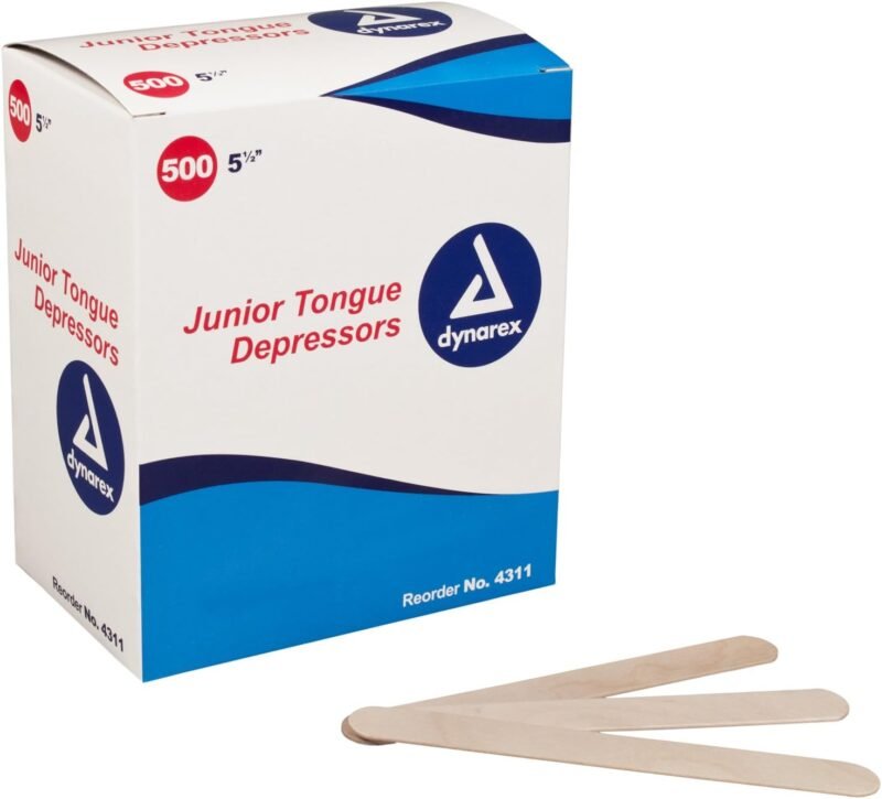 Dynarex Junior Tongue Depressor, Vancouver Tattoo Supplies