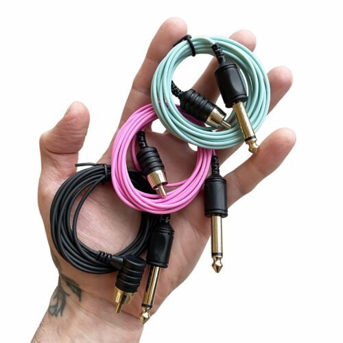 Flexible Silicone RCA Cord - Straight