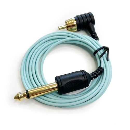 Flexible Silicone RCA Cord - Angled